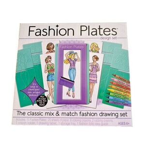 Design Set Fashion Plates - Fashion Design Drawing Kahootz 2015